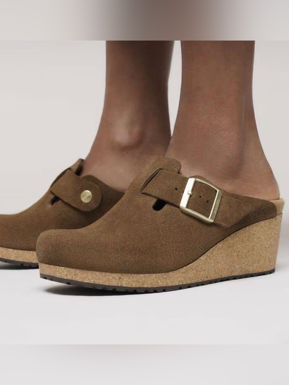 Birkenstocks’ Papillio Fanny Ring-Buckle -Dark Tea-Suede - NEW- size 40 & 39 a - Picture 15 of 15